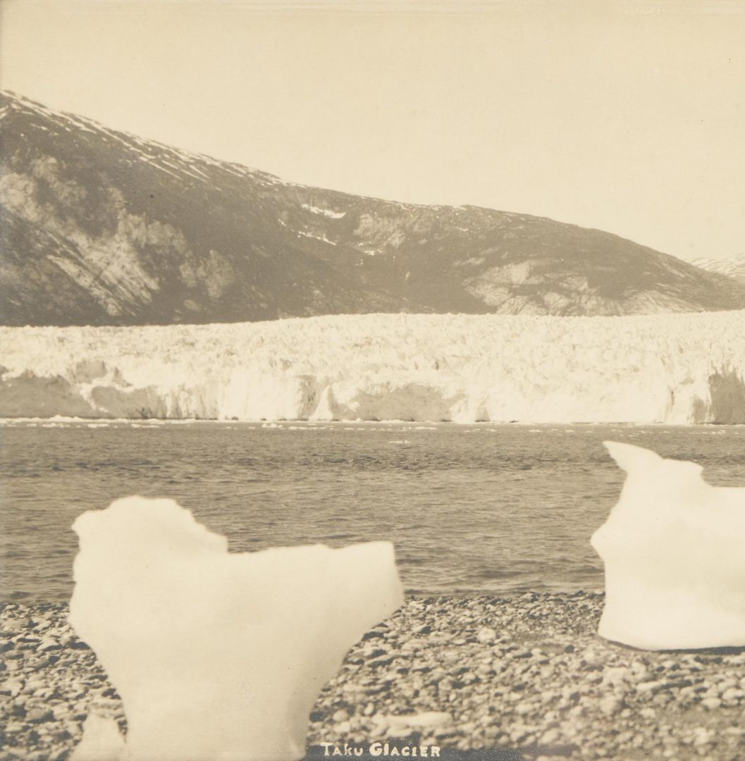 Lot 479: John Califano O/B Landscape & E. Andrews Glacier Photograph, 2 items
