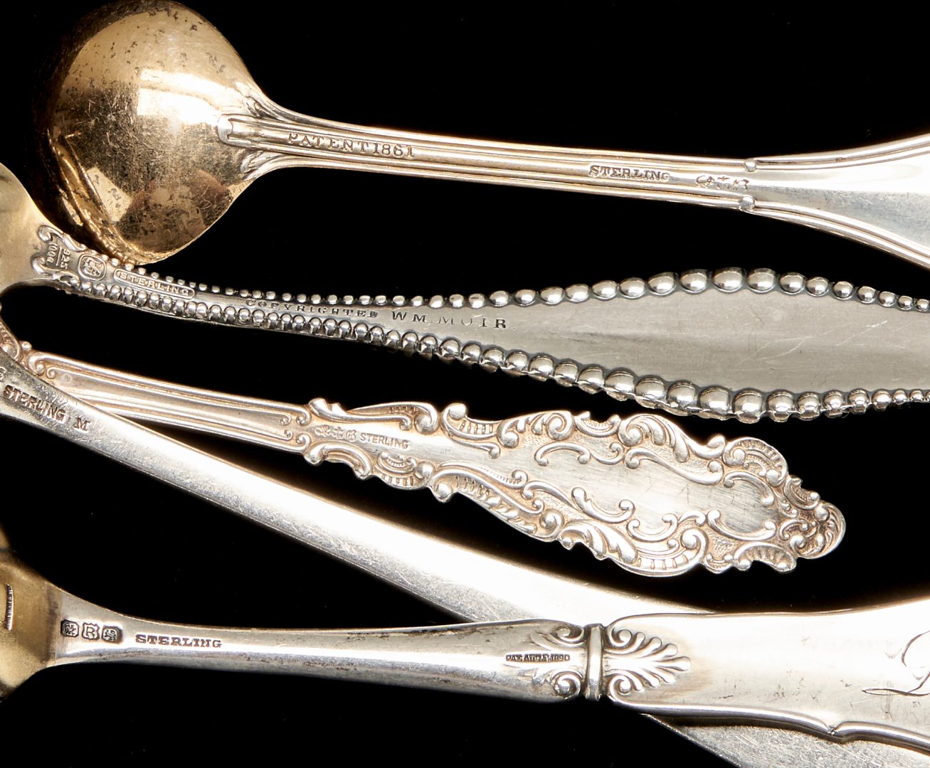 Lot 51: 46 Pcs. Assorted Sterling Flatware, incl. Reed & Barton