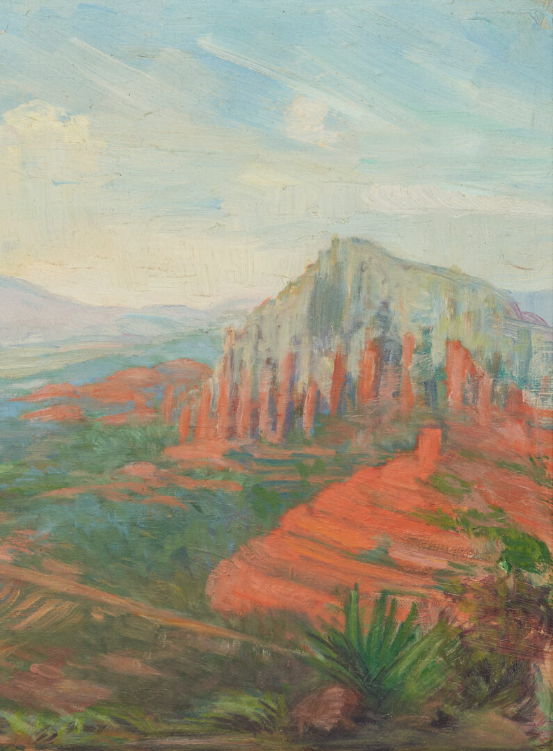 Lot 1035: Frances Browne O/B Arizona Landscape