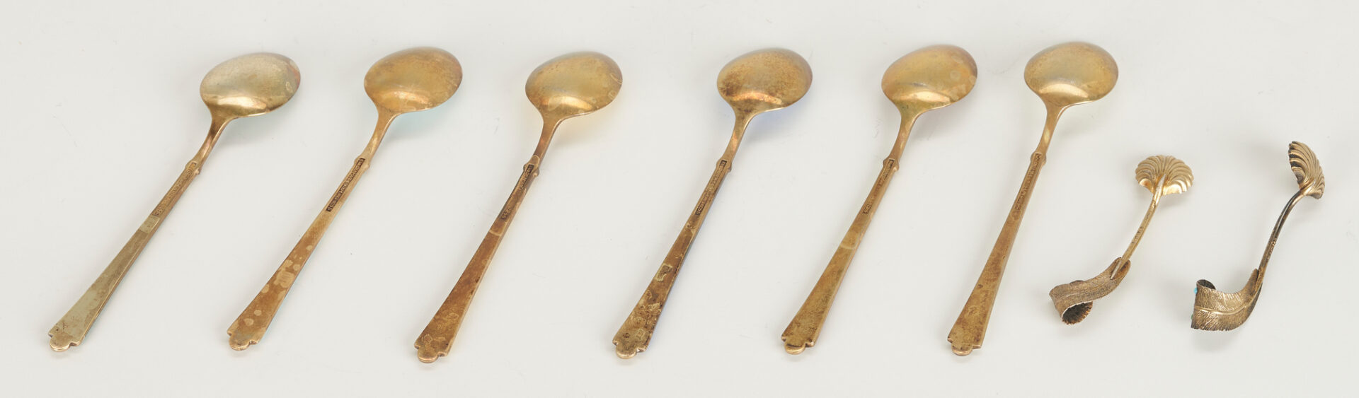 Lot 1134: 32 Pcs. Assd. Silver, incl. Napkin Rings, Ornaments, Danish Spoons