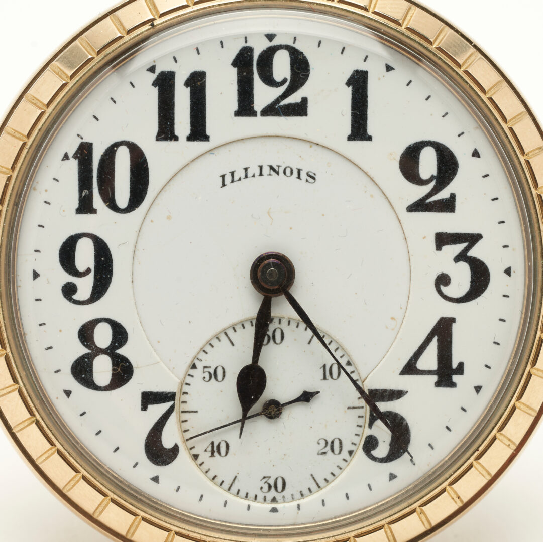 Lot 1167: Illinois Bunn Special Pocket Watch, Serial 3604825