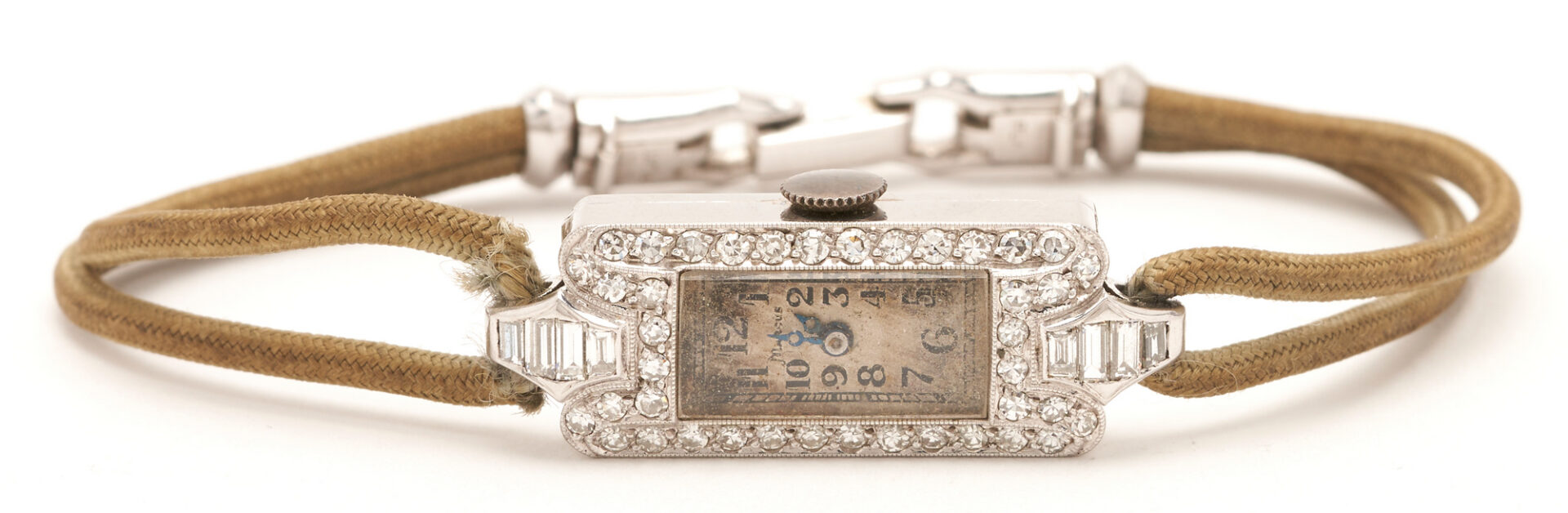 Lot 1179: 3 Ladies Jewelry Items: Marcus Diamond Watch & 2 14K Rings