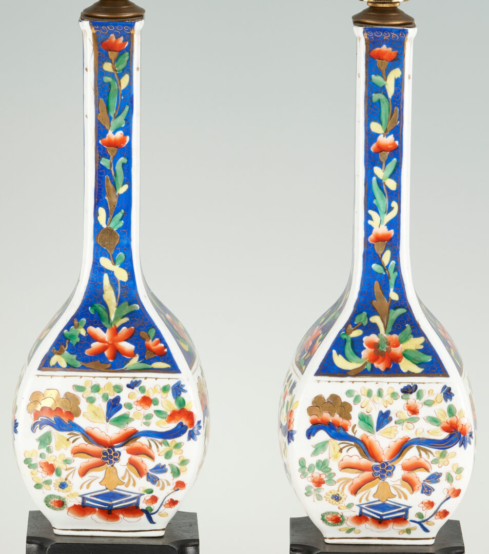 Lot 1211: 4 Asian Style Porcelain Table Lamps