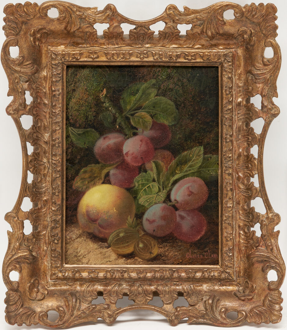 Lot 135: 3 Oliver Clare O/C Still Life Paintings