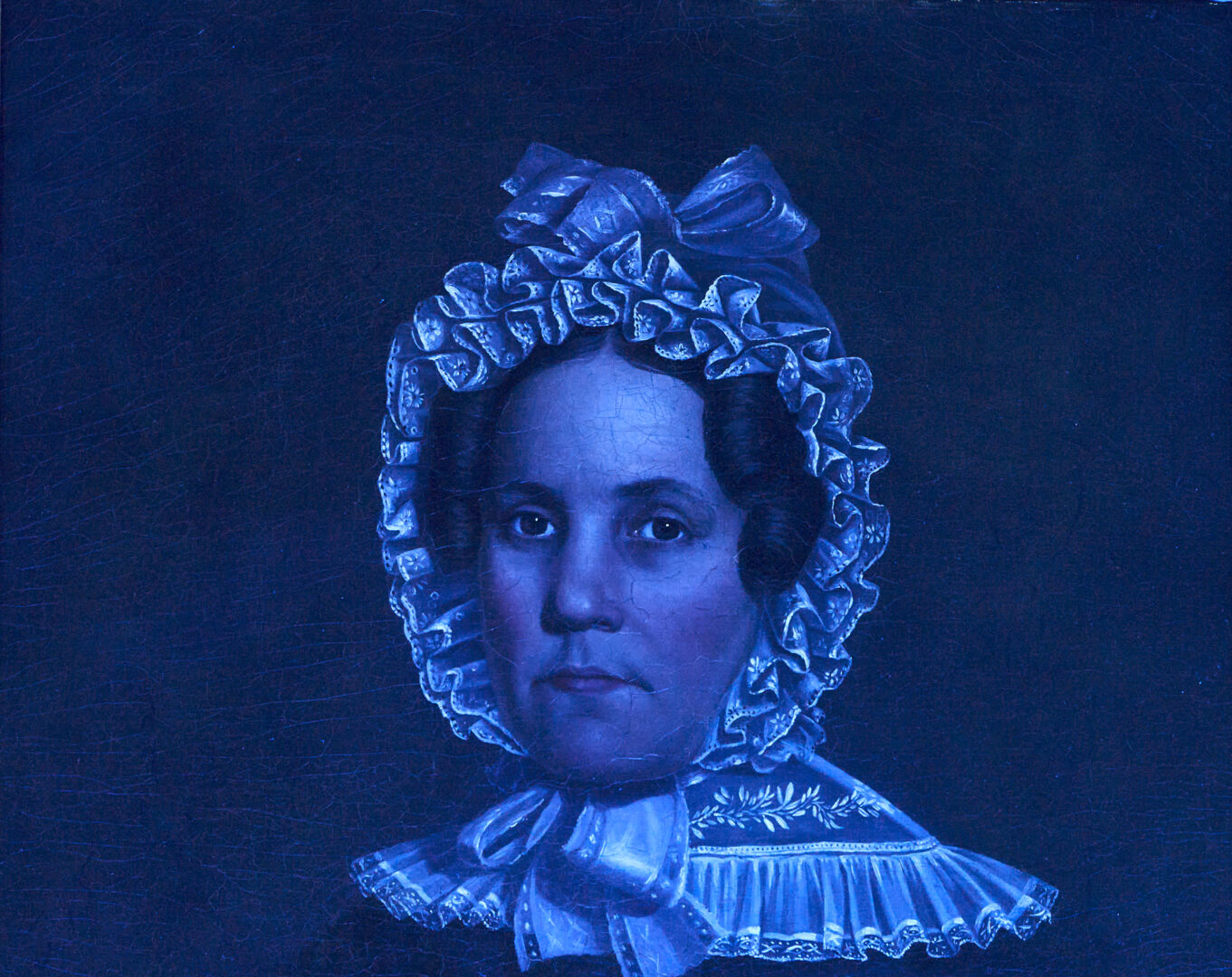 Lot 140: William Tylee Ranney, Oil Portrait of Clarissa Ranney