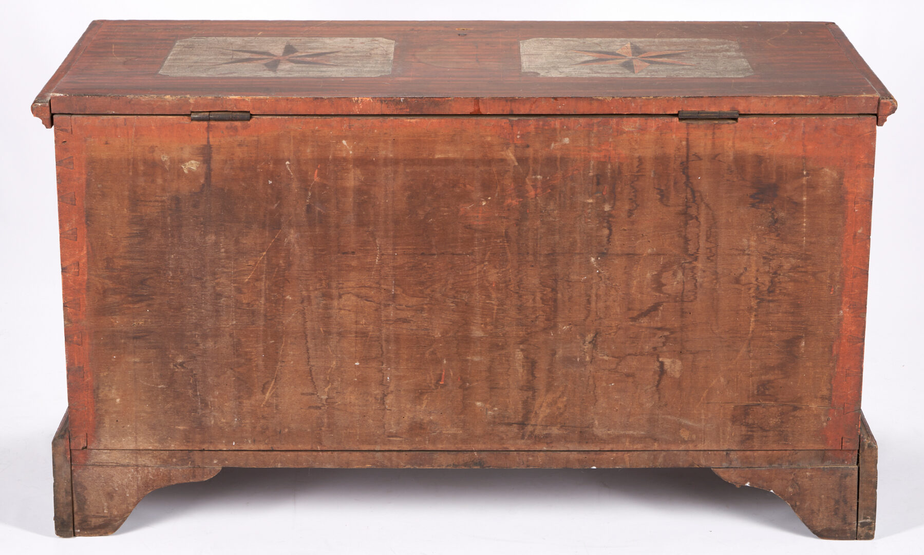 Lot 188: Wythe County, VA Paint Decorated Blanket Chest