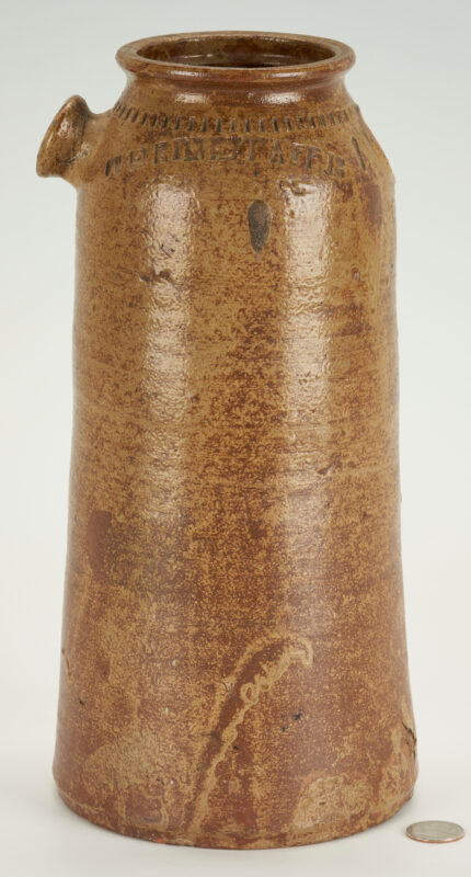 Lot 190: East TN William Grindstaff Stamped Jar