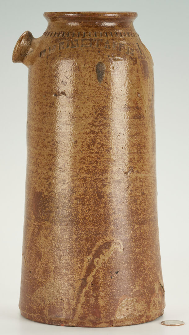 Lot 190: East TN William Grindstaff Stamped Jar