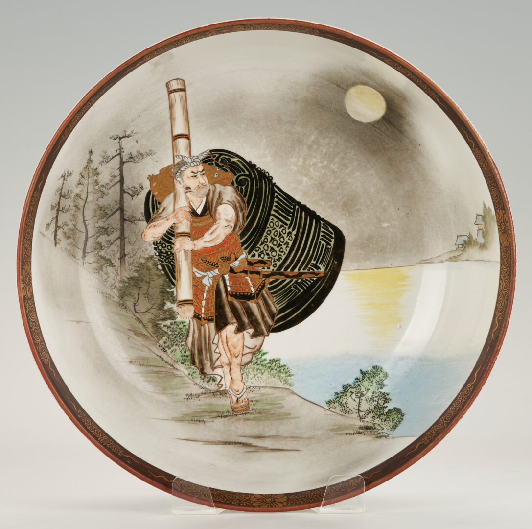 Lot 276: 4 Japanese Porcelain Bowls, incl. Satsuma