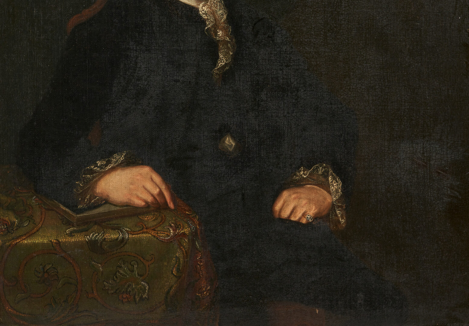 Lot 396: English 18th c. O/C Portrait of a Gentleman, James A. Bodel