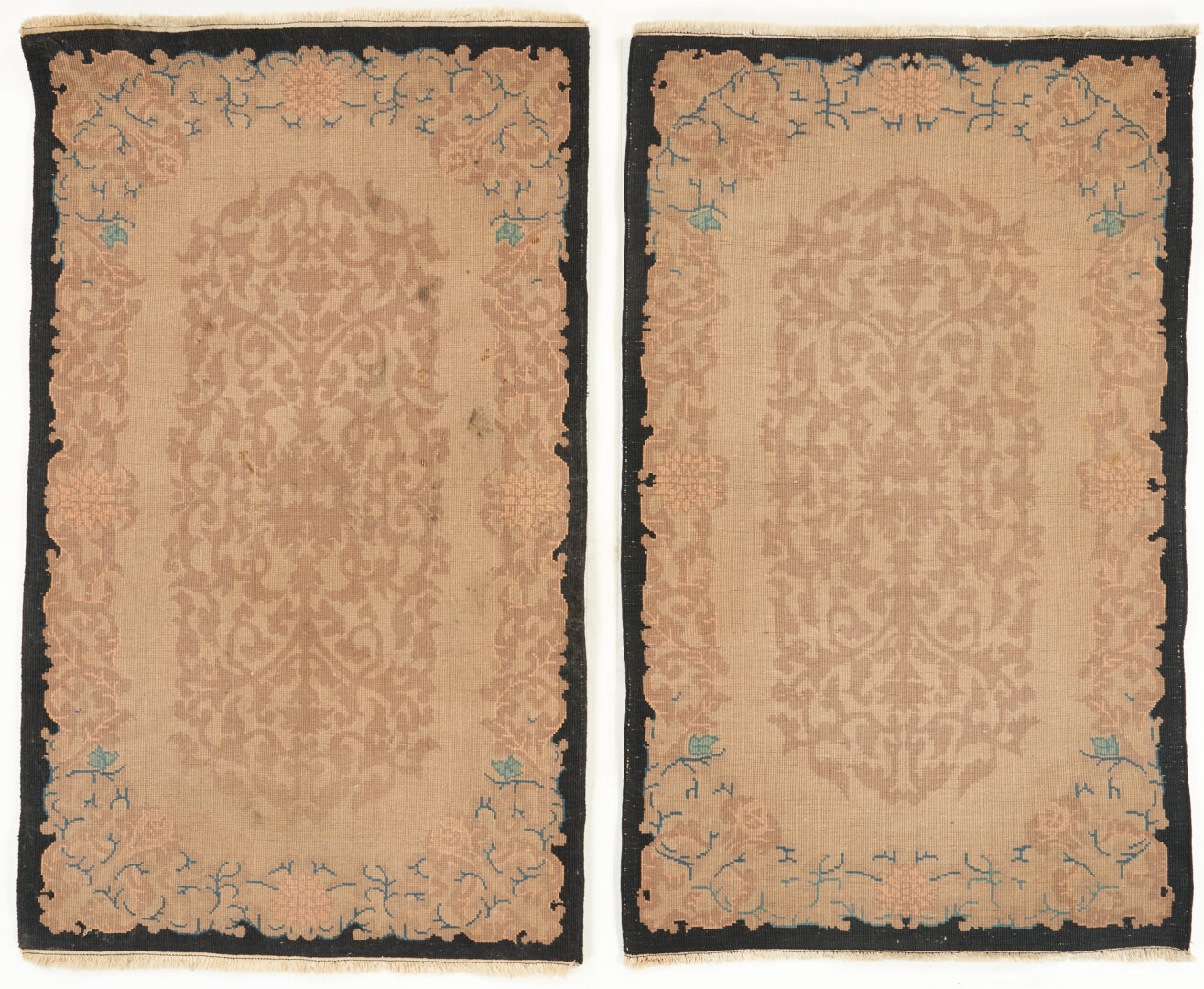 Lot 42: Pair Chinese Art Deco Area Rugs