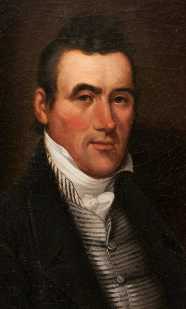 Lot 448: Portrait of TN Judge John Hillhouse, attr. John Neagle