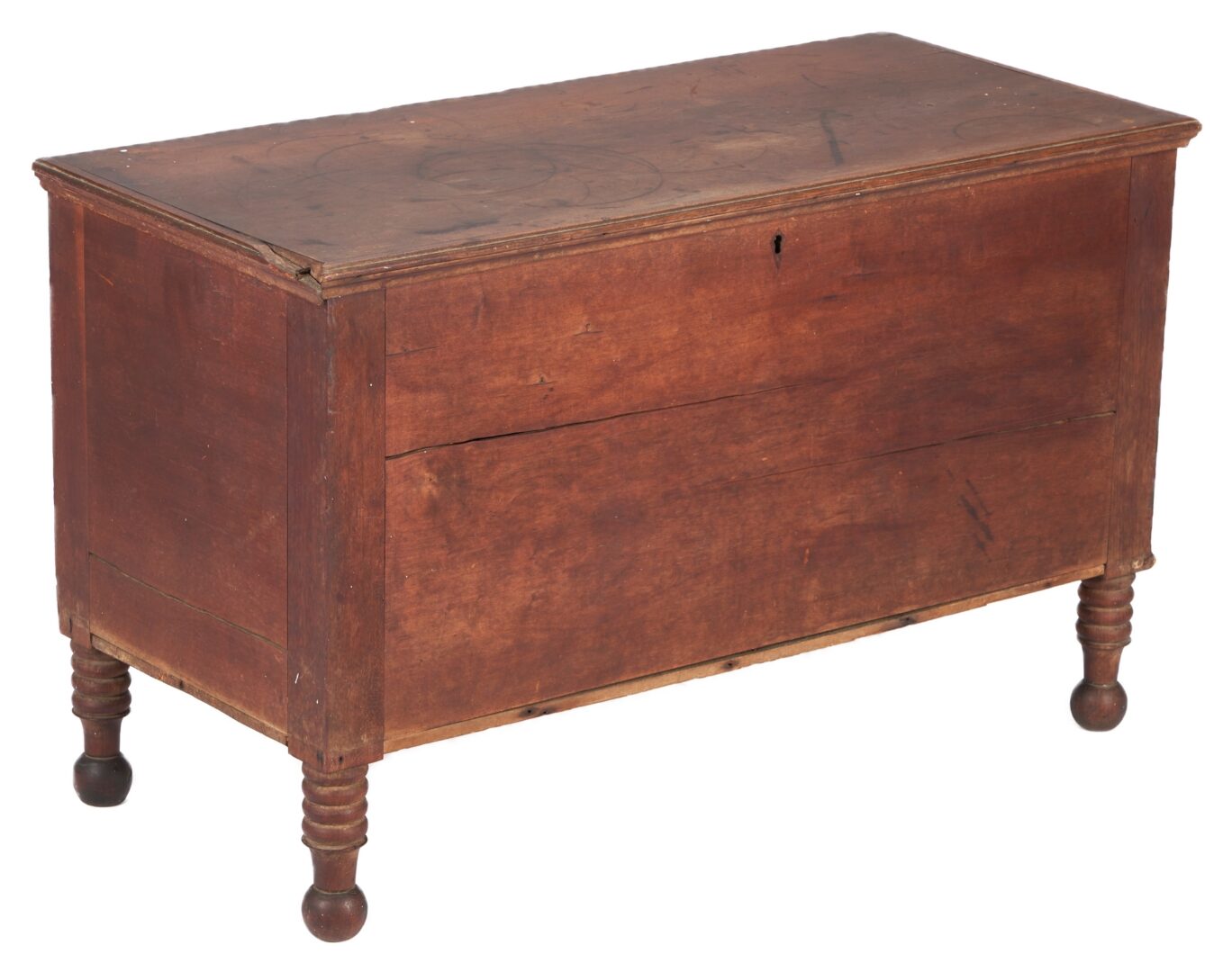 Lot 459: Diminutive Southern Cherry Blanket Chest