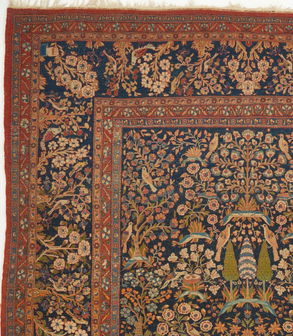Lot 492: Persian Keshan or Isfahan Rug