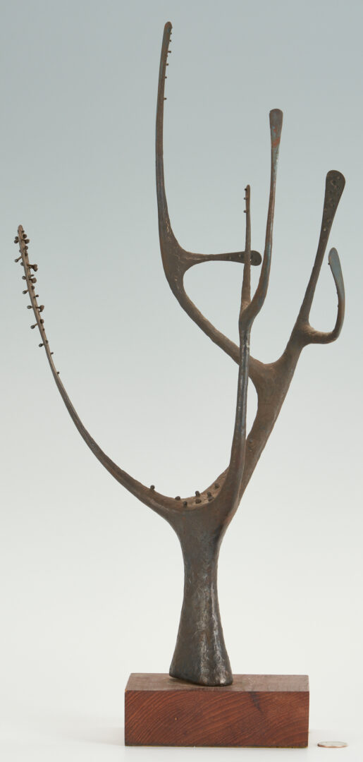 Lot 534: Jack Boyd Mid-Century Expressionist Bronze Sculpture