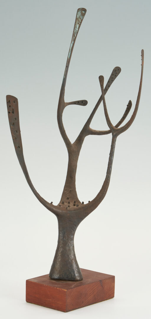 Lot 534: Jack Boyd Mid-Century Expressionist Bronze Sculpture