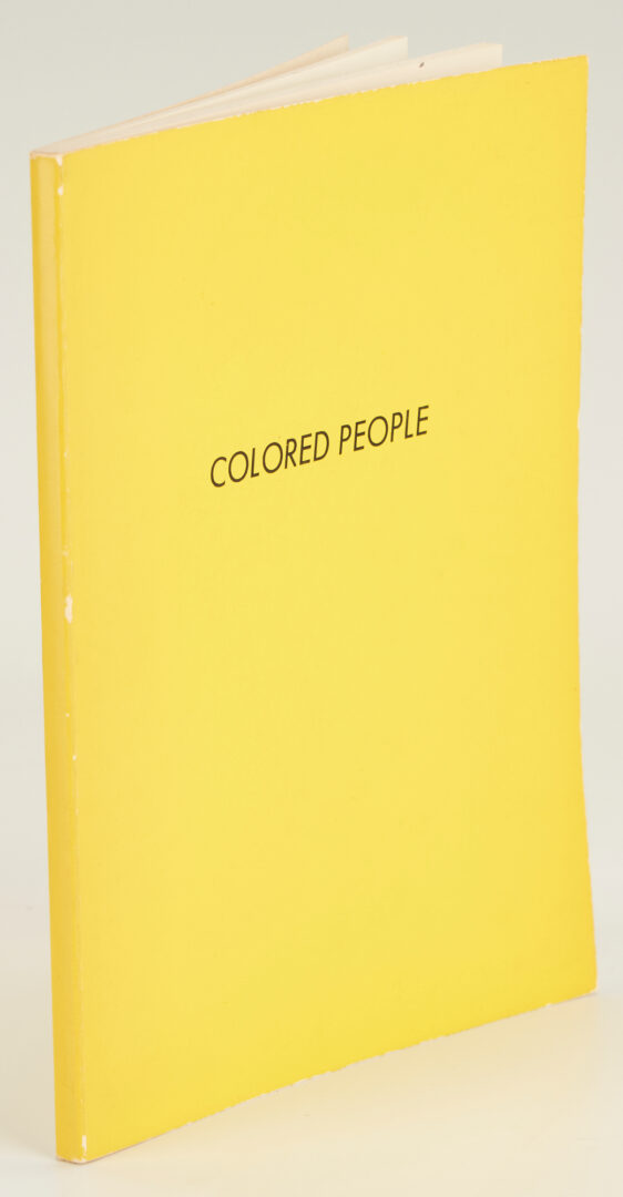 Lot 546: Ed Ruscha Artist Books; Crackers, Colored People, Various Small Fires
