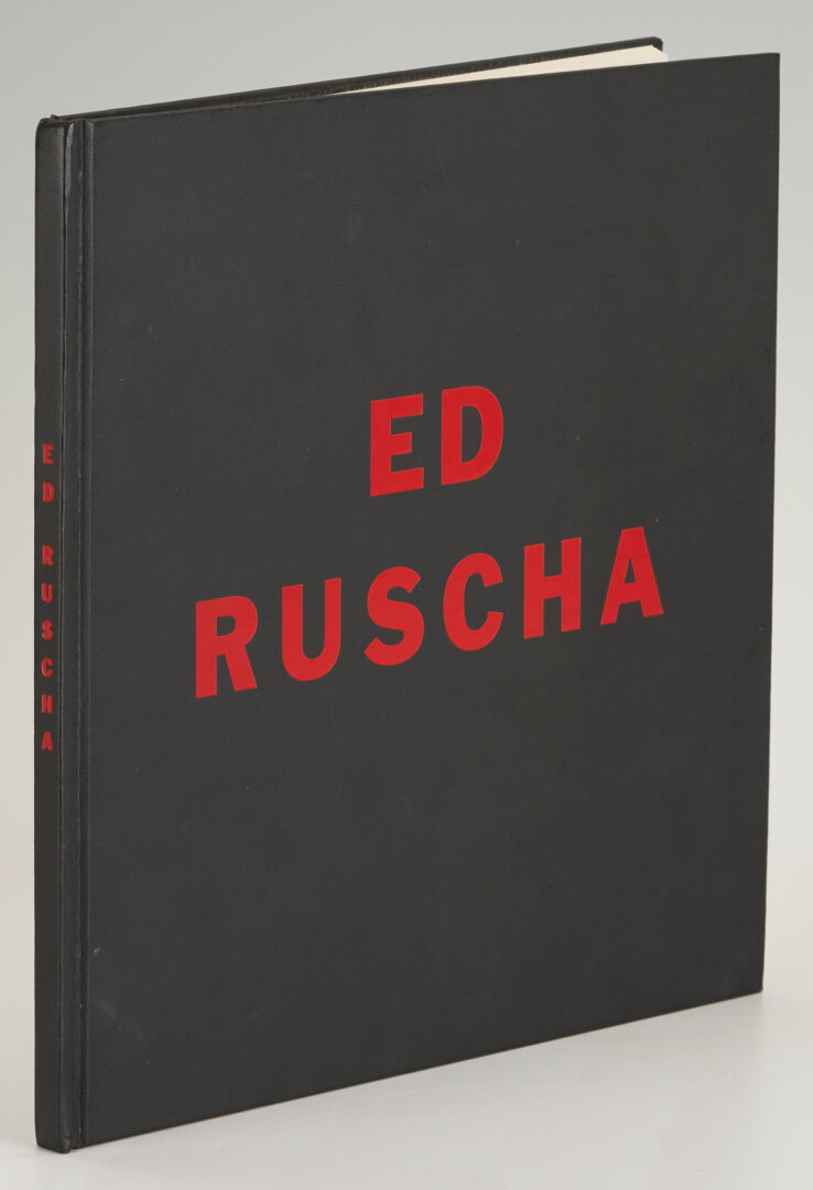 Lot 546: Ed Ruscha Artist Books; Crackers, Colored People, Various Small Fires