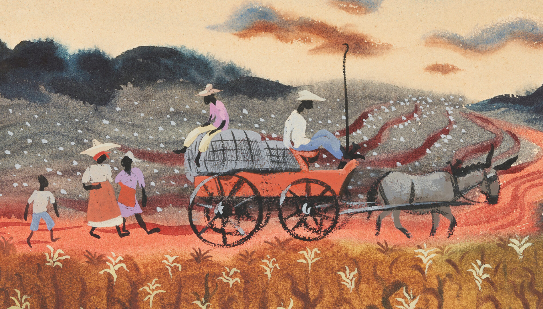 Lot 564: Mary Blair Concept Painting for Walt Disney Song of the South