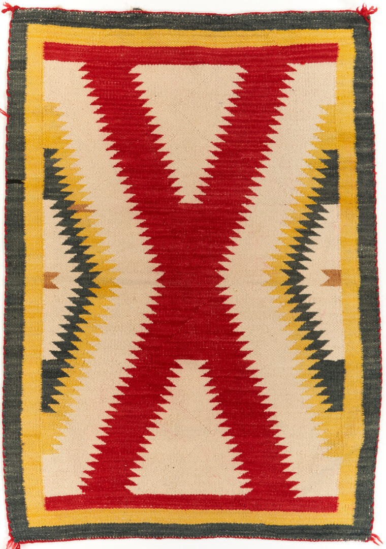 Lot 598: 2 Native American Navajo Rugs