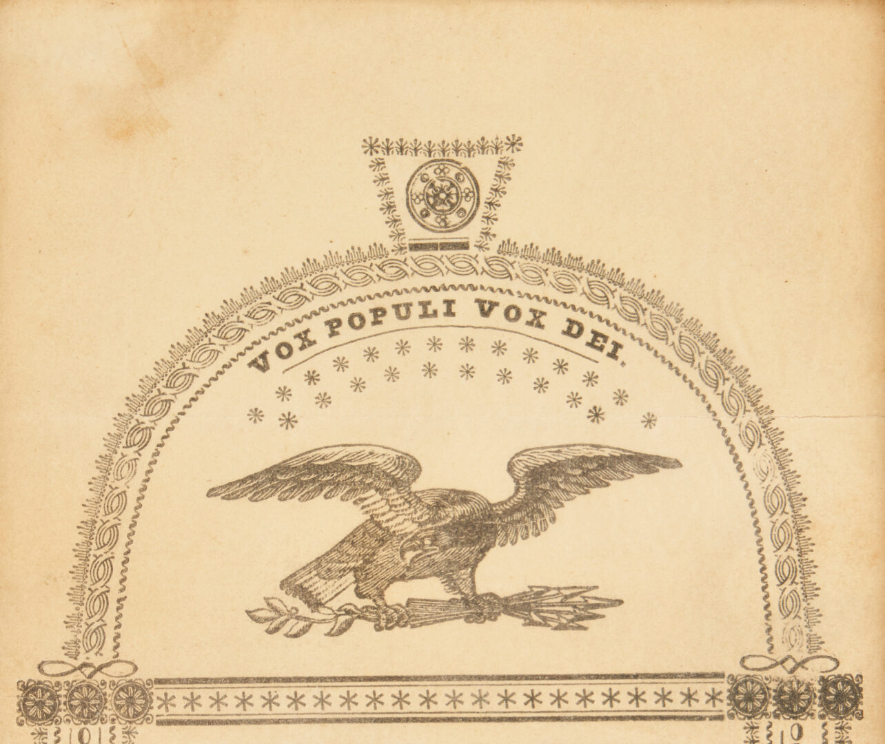 Lot 639: Invitation to Pres. Elect Andrew Jackson Nashville Ball, 1828