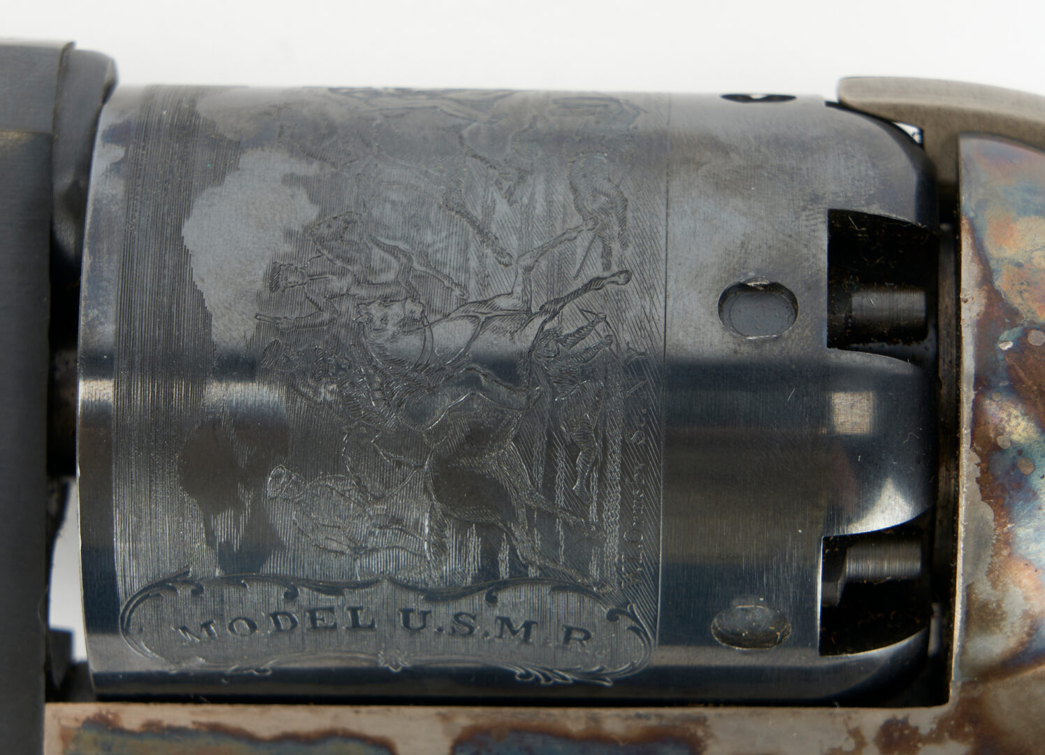 Lot 682: 2 Italian Repro. Colt Revolvers, incl. Walker Model 1847, Model 1871-72 Open Top