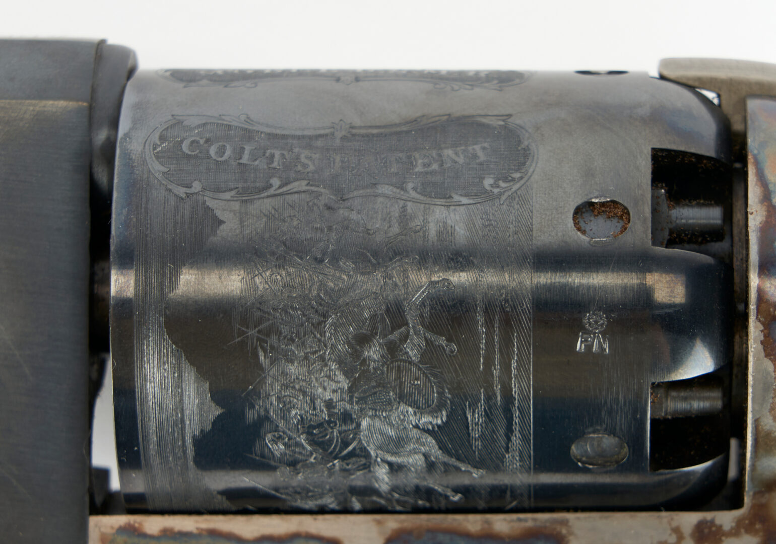 Lot 682: 2 Italian Repro. Colt Revolvers, incl. Walker Model 1847, Model 1871-72 Open Top