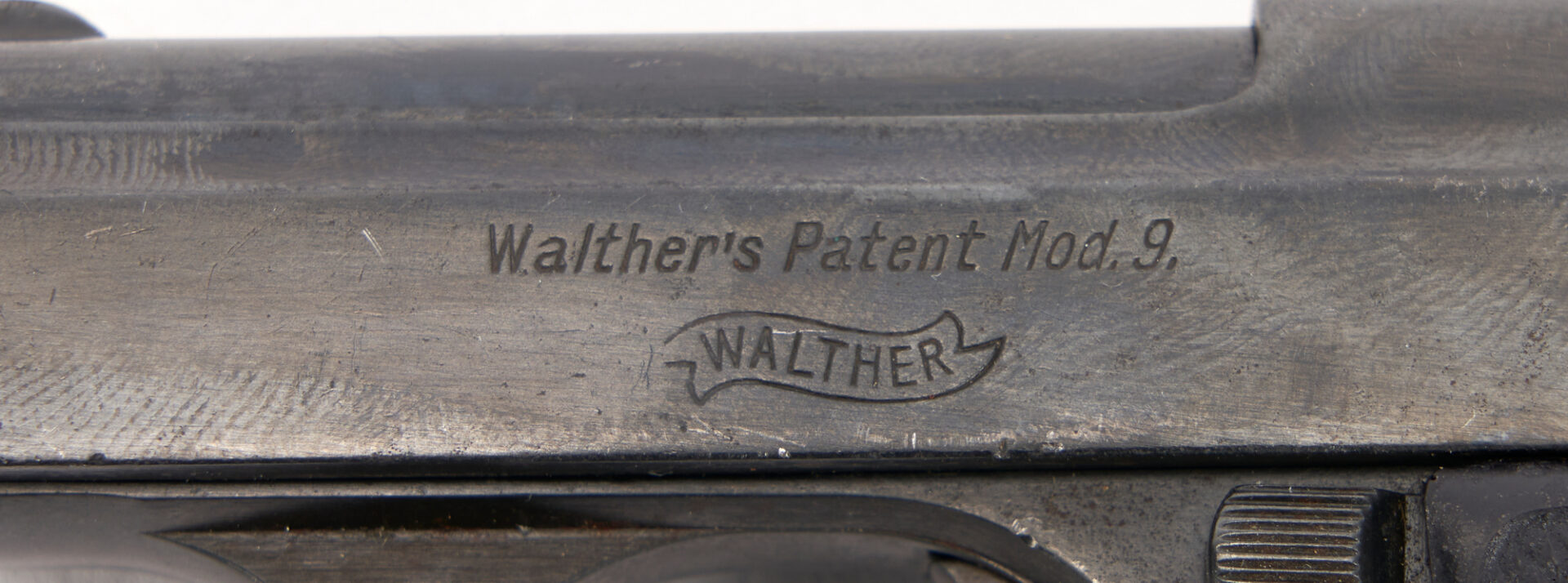 Lot 684: 2 Walther Model 9 Waffenfabrik Walther Zella-Mehlis Semi-Auto Pistols, .25 cal.