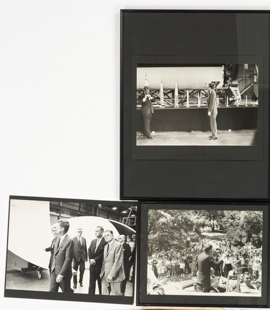Lot 694: Photo Archive, JFK visit to Nashville & Huntsville