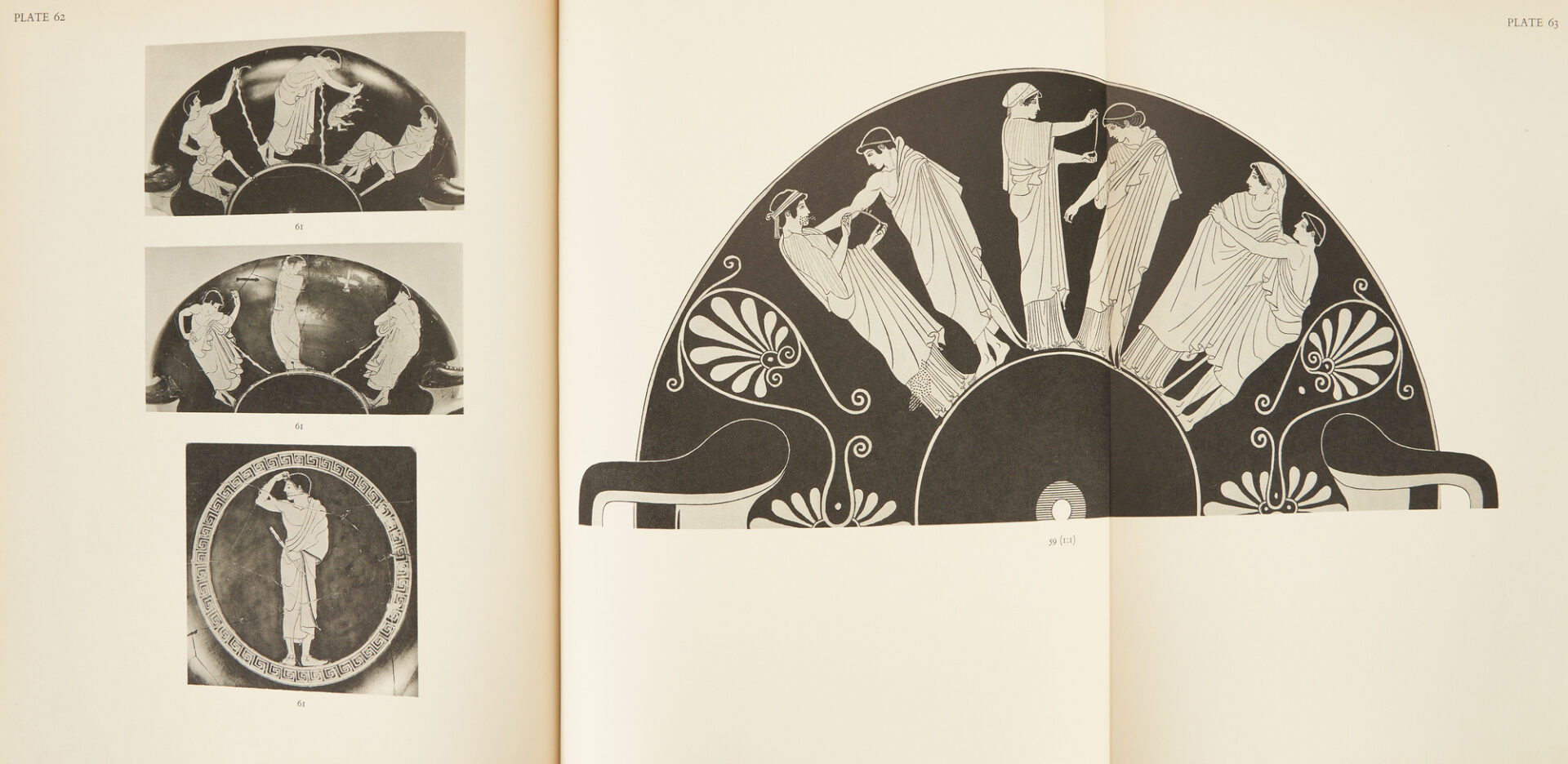Lot 699: 3 Folio Dec Art Books: Red-Figured Athenian Vases, Yerkes Oriental Carpets, Antiquities of Benin