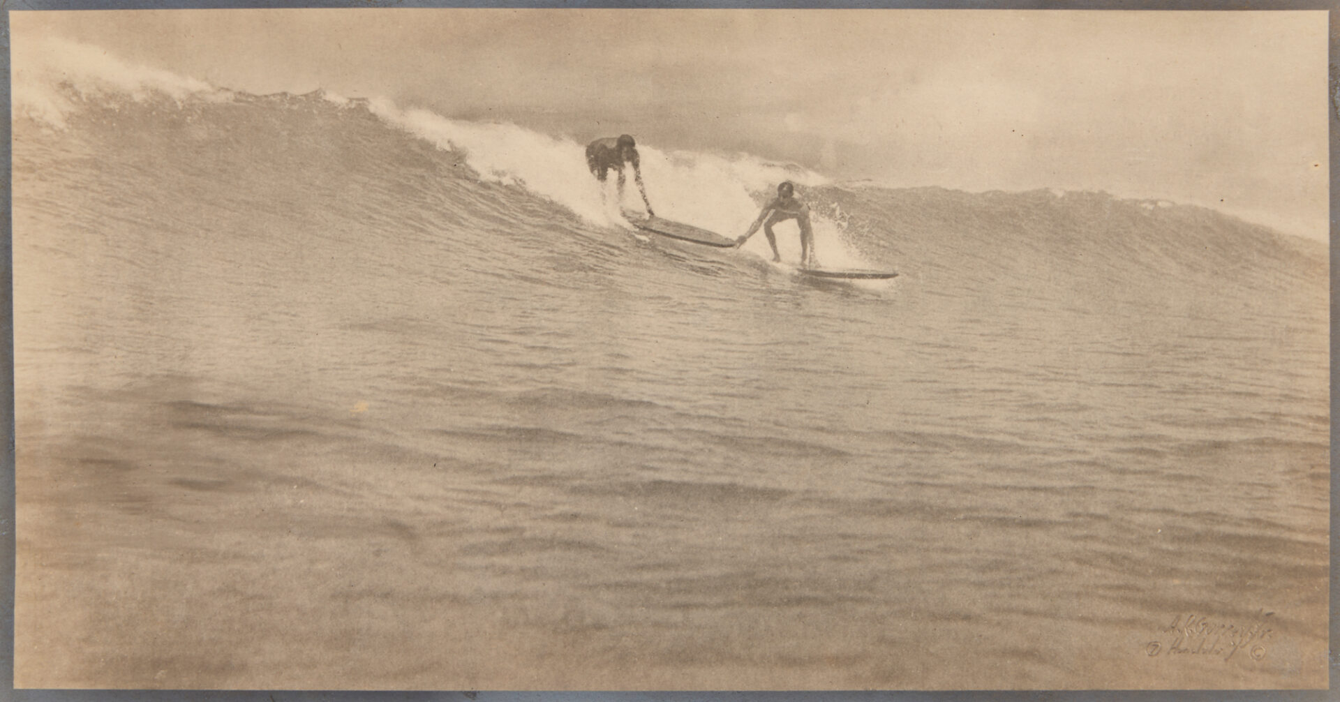 Lot 700: Scarce A.R. Gurrey book: Surf Riders of Hawaii, c. 1911-15