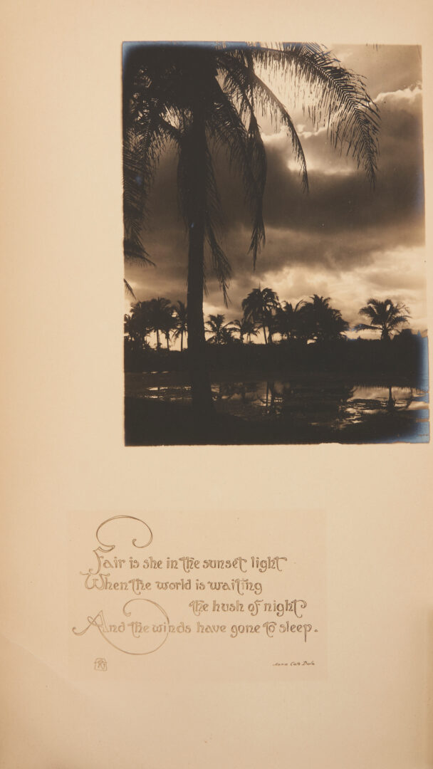 Lot 701: Rare A.R. Gurrey Idyls of Hawaii Photograph Book c.1910-1915