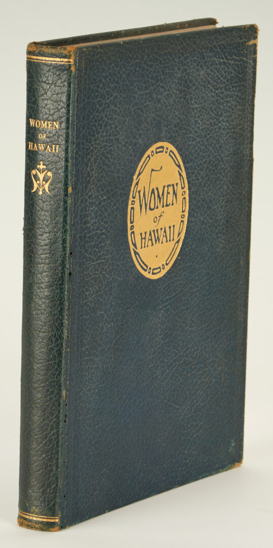 Lot 703: 7 Hawaii History Related Books 1843-1915