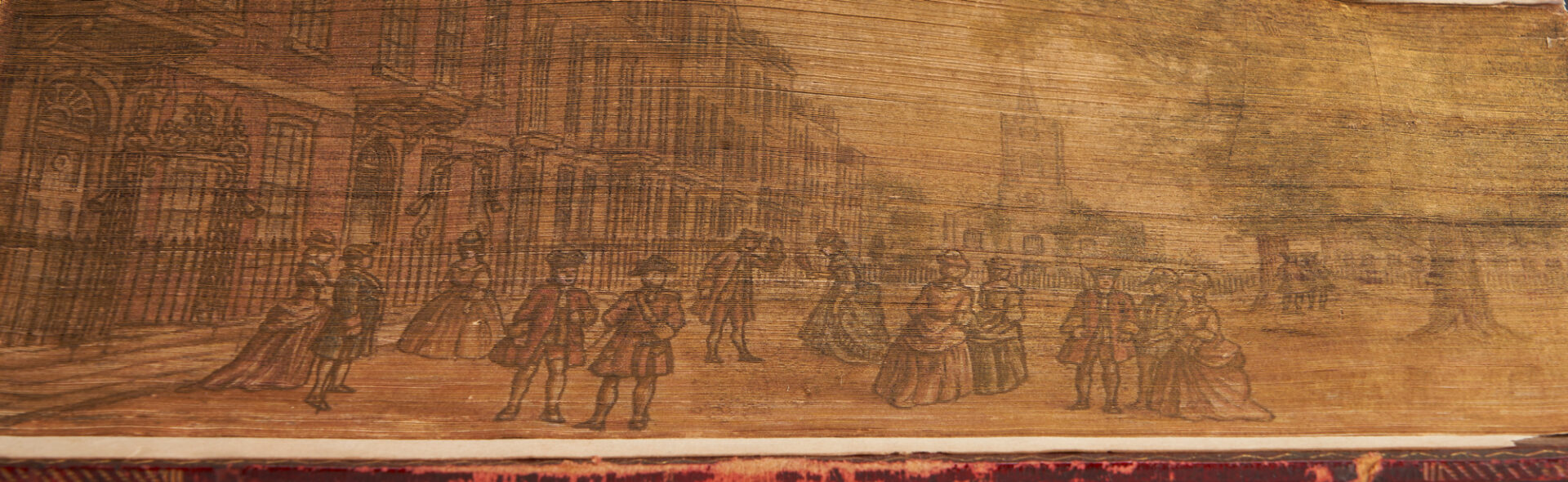 Lot 717: 3 Double Fore-edge Painted Books, incl. 2 Book of Common Prayer, 1792 & 1812
