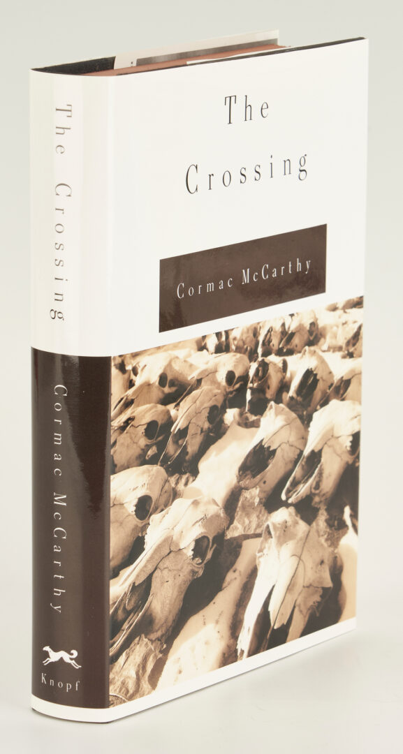 Lot 721: 5 Cormac McCarthy 1st Ed. Books, incl. Border Trilogy, plus Signed Advance