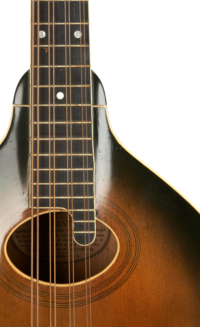 Lot 740: Gibson Mandocello Model K-1, 1918