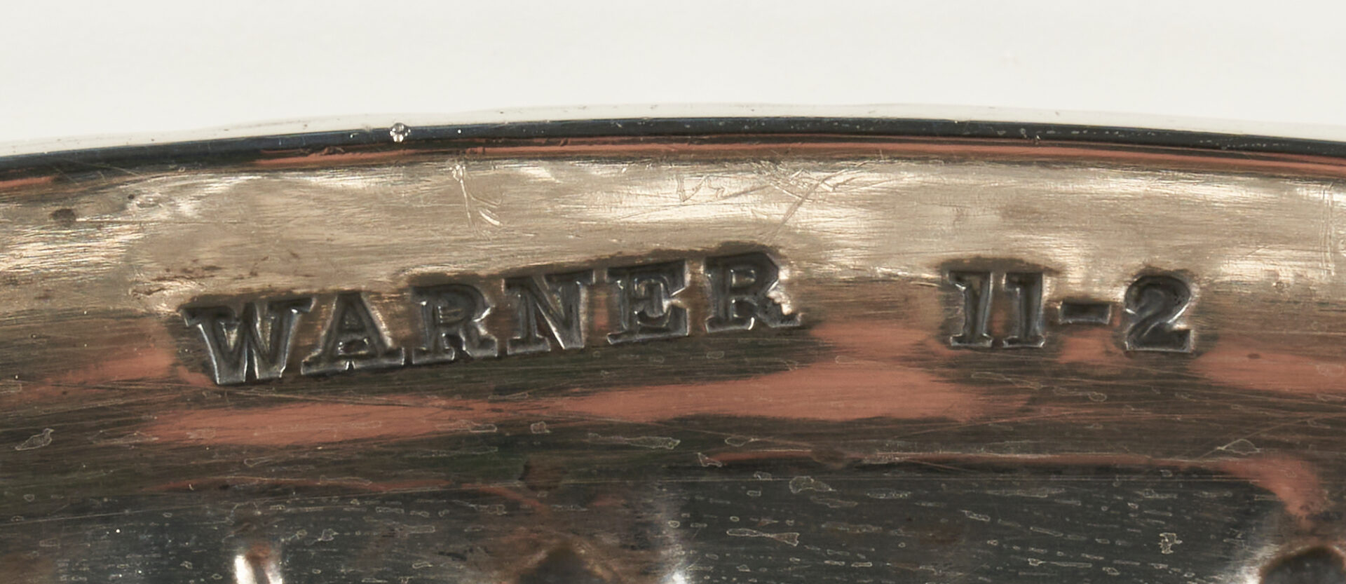 Lot 763: A.E. Warner, Jr. Coin Silver Repousse Hollowware Compote