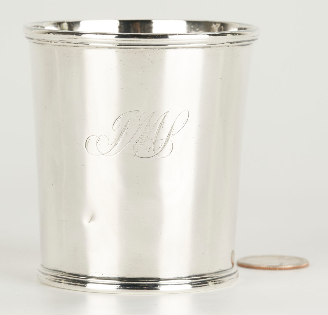 Lot 82: Asa Blanchard KY Coin Silver Julep Cup