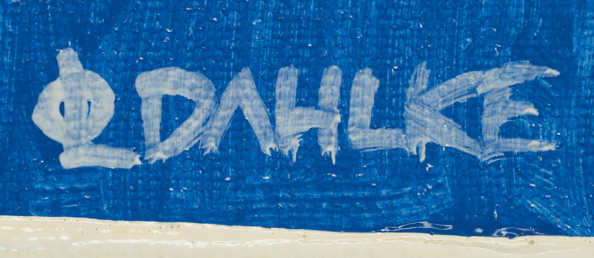 Lot 862: Don Dahlke O/C Caribbean Painting, Hot Dog Vendor