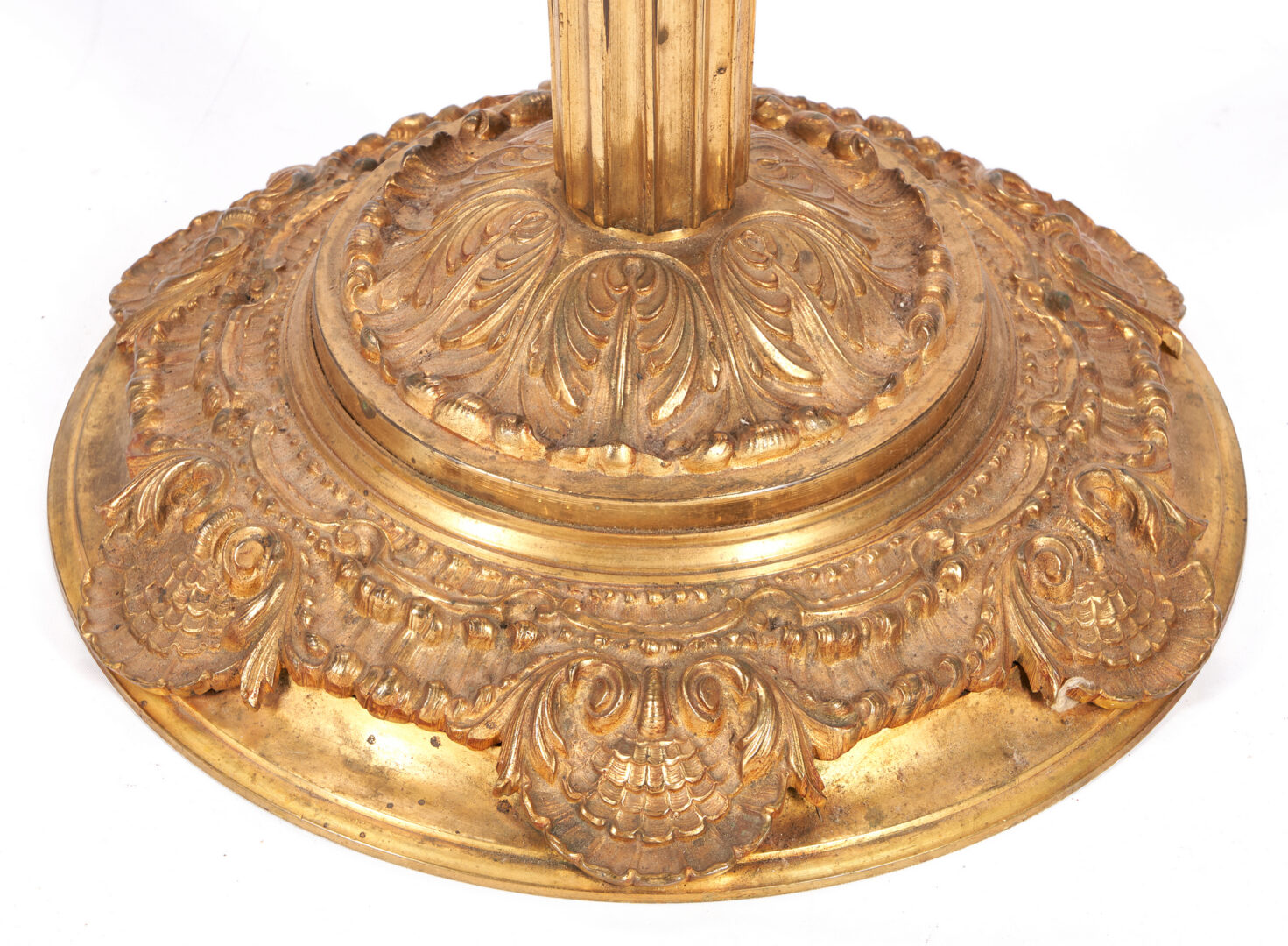 Lot 904: Neoclassical Style Gilt Pedestal