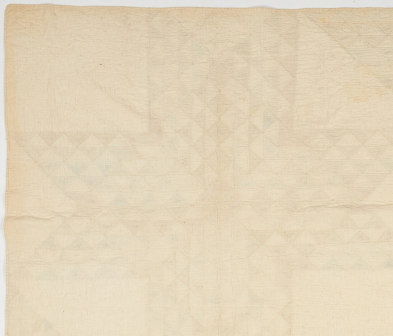 Lot 942: American Eight Pointed Star Quilt, 1840s