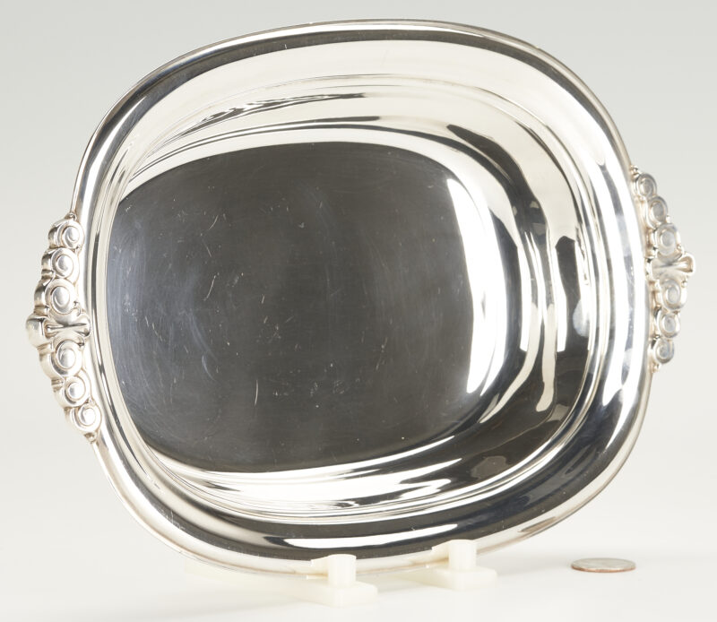 Lot 1100: International Sterling Silver Art Deco Bowl