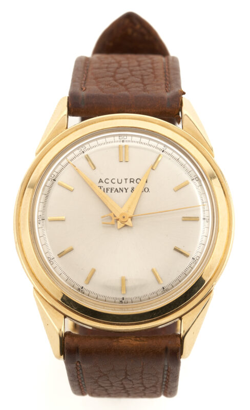 Lot 1122: 18K Accutron Bulova Wrist Watch, Tiffany & Co. Retailed