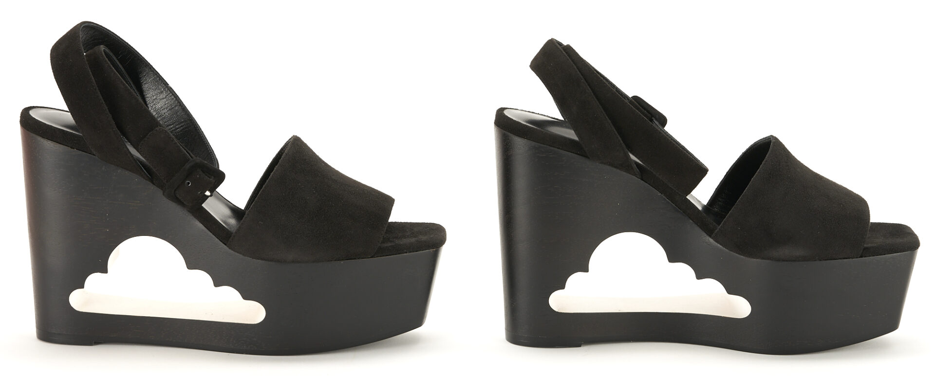 Lot 1171: 2 Pairs Limited Edition Hermes Heels, incl. Cloud Sandal