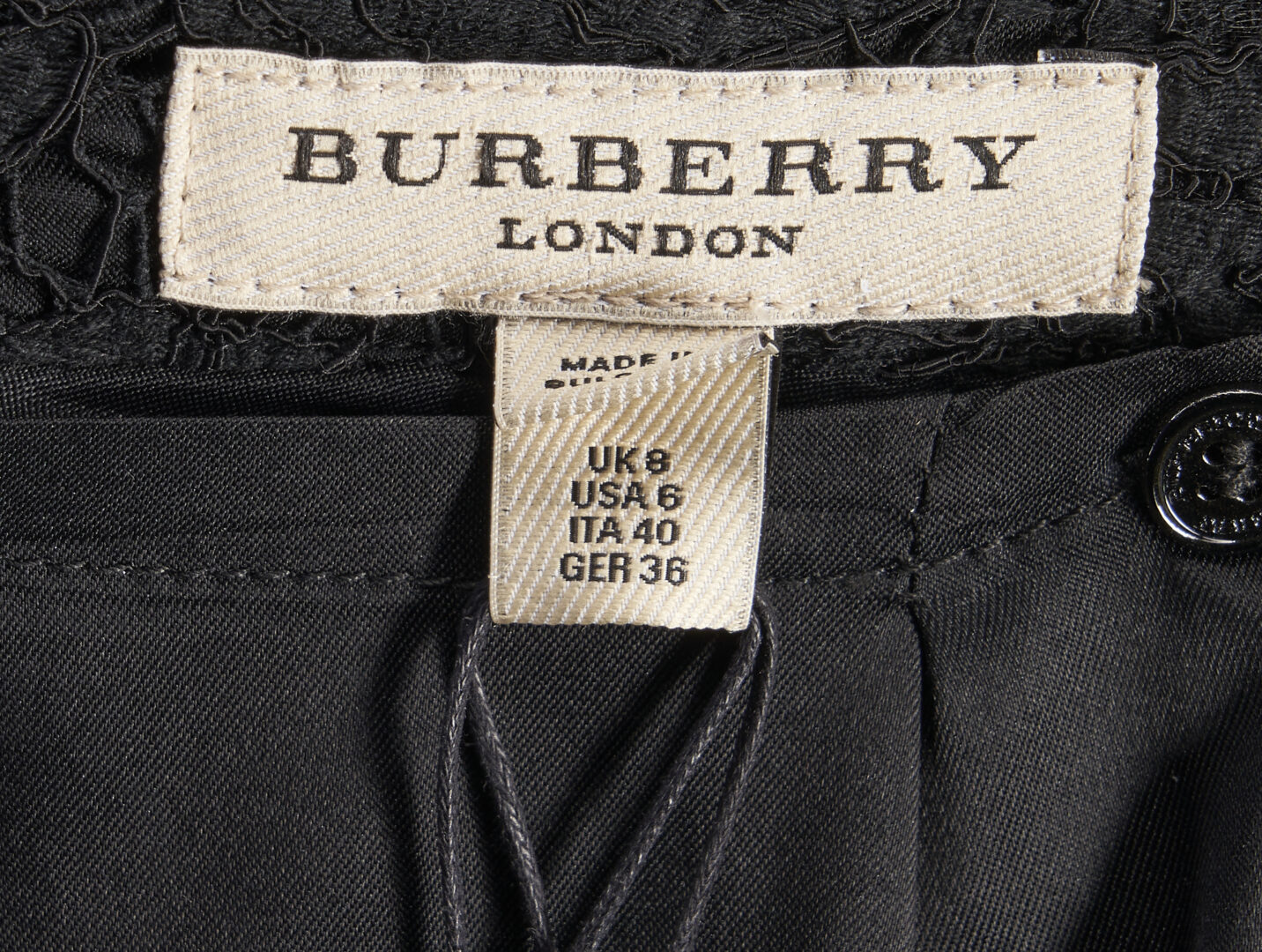 Lot 1187: 4 Burberry Garments, Blouse, Skirt, & Dresses