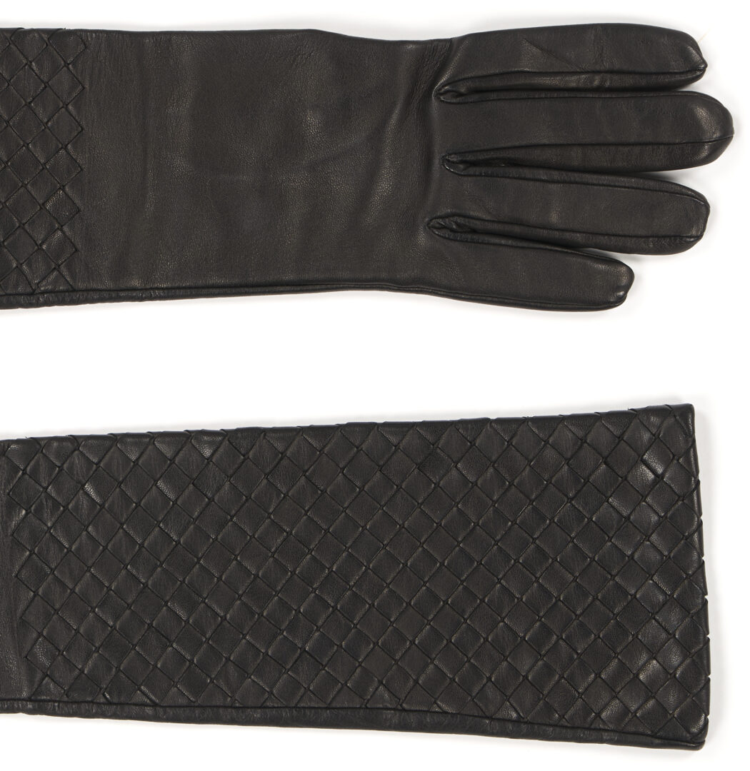 Lot 1230: 3 Bottega Veneta Scarves/Shawls & Pair of Gloves