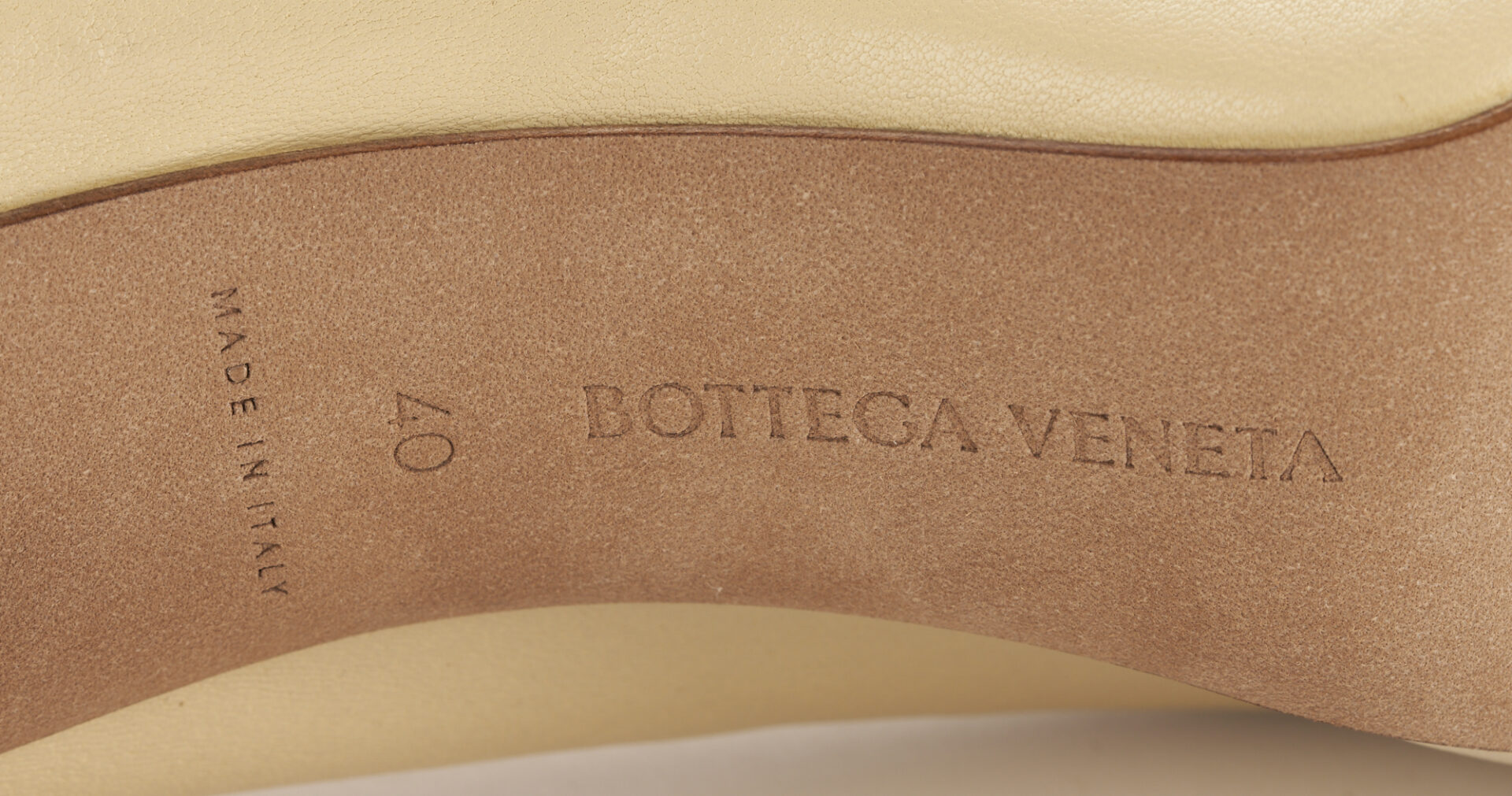 Lot 1233: 3 Pairs Bottega Veneta Heels, incl. The Bold Mules & High Block Heel Loafers