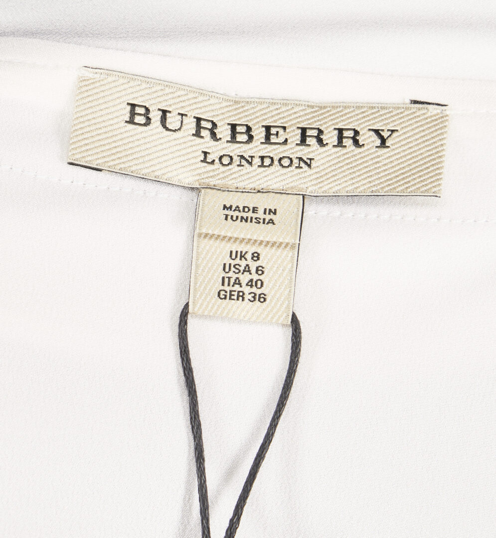 Lot 1238: 4 Burberry Garments, incl. Cashmere Sweater