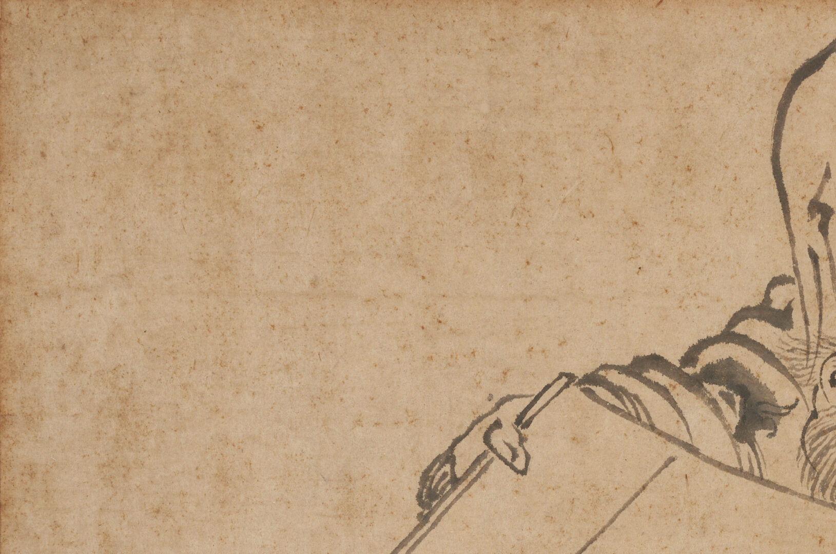 Lot 16: Drawing of Jurolin attr. Hokusai, ex-Ernest Fenollosa