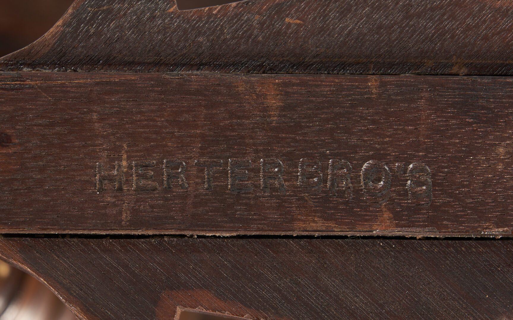 Lot 206: Herter Brothers Signed Aesthetic Movement Inlaid Easel